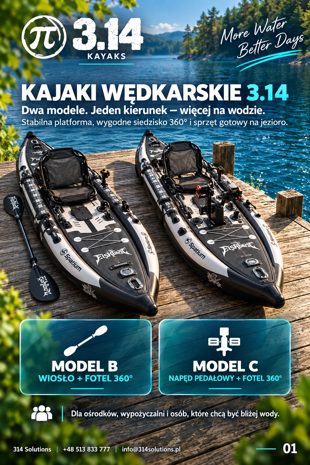 Okładka folderu kajaków 3.14